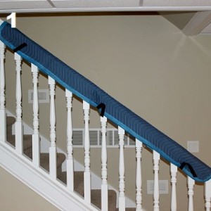 Banister railing protection 1
