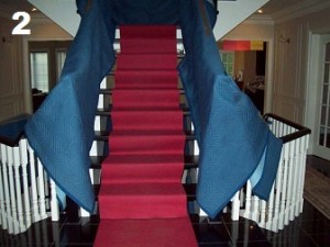 Banister railing protection 2