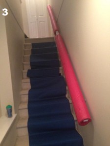 Banister railing protection 3
