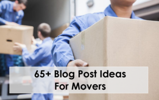 Blog Post Ideas For Movers