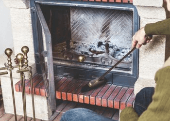 Cleaning Fireplace