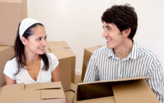 Couple With Boxes