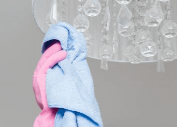 Cleaning Chandelier