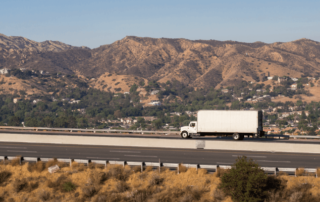 Moving Truck Driving