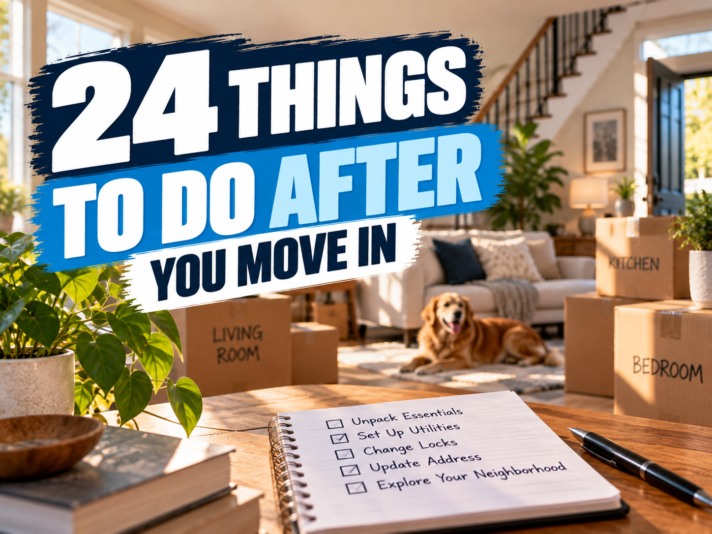 moving in