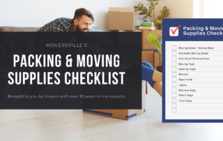Moving Supplies List