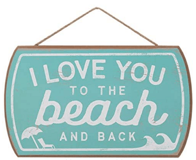 Beach Hanging Sign