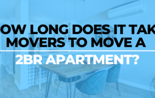 2 br apartment move time