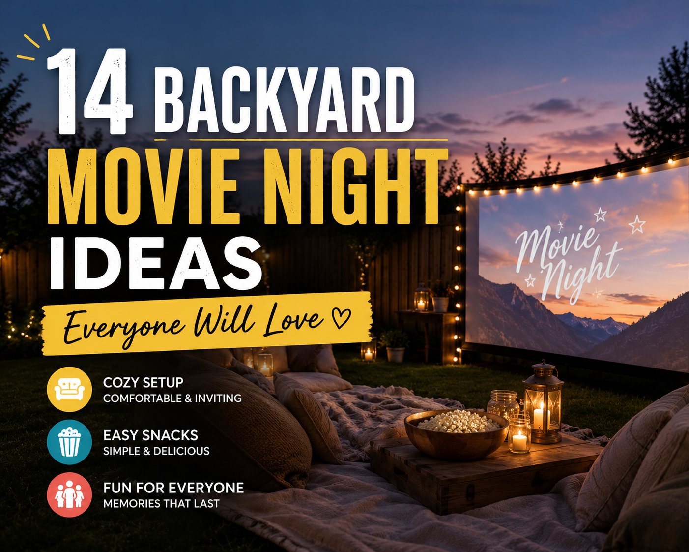backyard movie nights